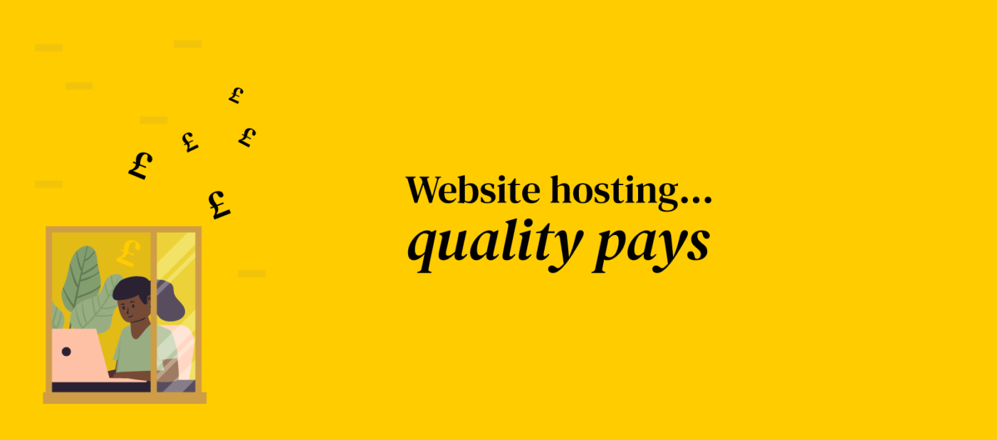 Web hosting banner