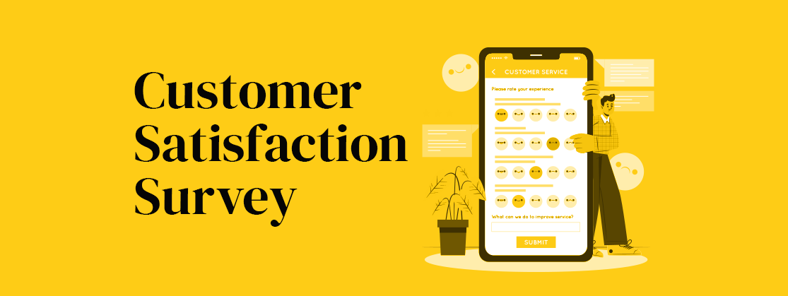 Customer satisfaction survey banner