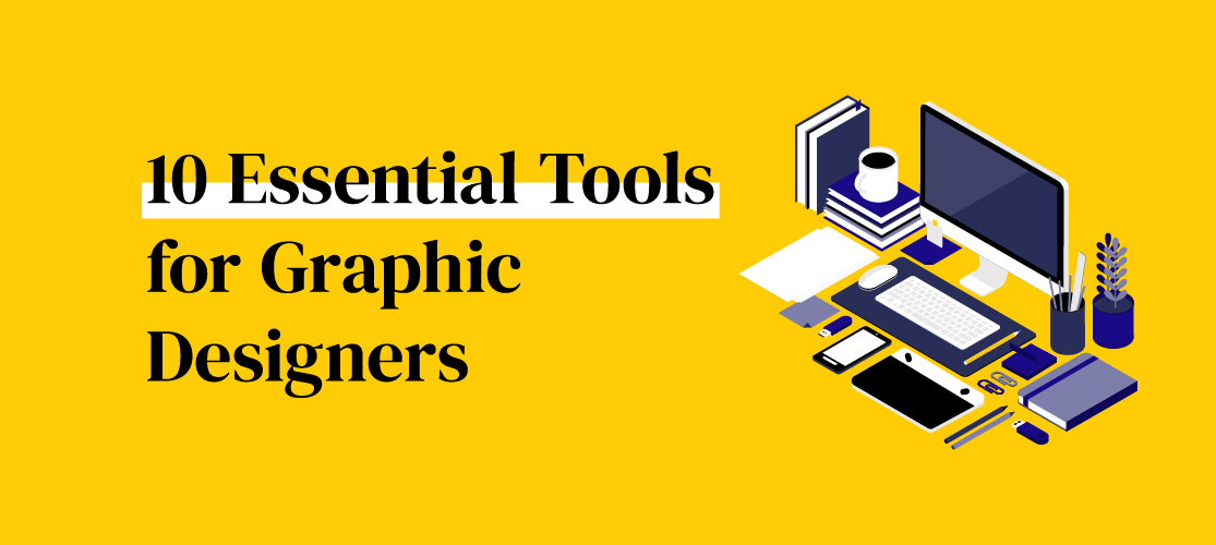 essential tools for graphic design banner